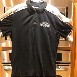 Harley Davidson men’s large polo